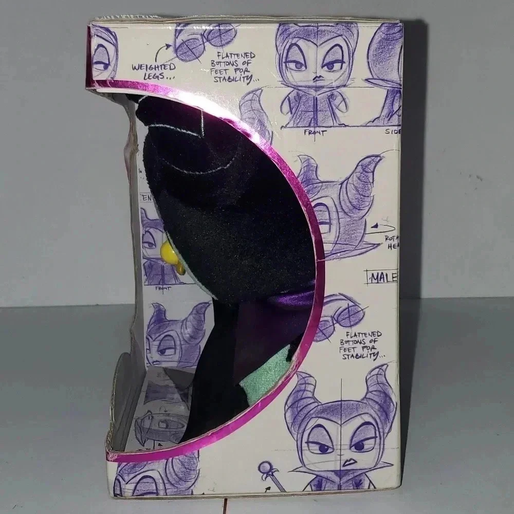 FUNKO Soft Sculpture FABRIKATIONS Disney MALEFICENT #21 Plush 6" Figure NWT - Picture 4 of 6